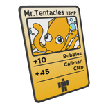 Mr. Tentacles Trading Card