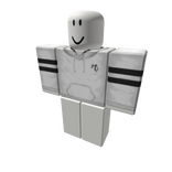 ⚪MU Black Stripes White Hoodie⚪