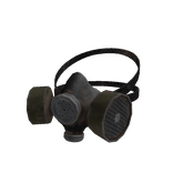Muddy Old Military Respirator