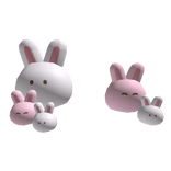 My Bunny Friends Pink