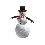 Narrow Snowman Costume