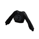 Natori x Blueberry - Crop Top Hoodie