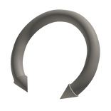 Navel Ring Piercing (Slim Body)