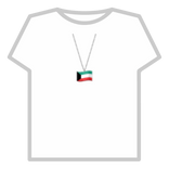 (Necklace) Kuwait Flag