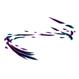 Neon Flame Aura - Top