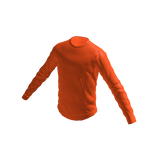 Neon Orange Long Sleeve Shirt