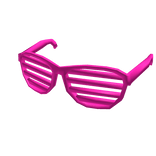 Neon Pink Shutter Shades