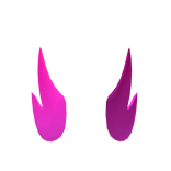 Neon Pink Simple Wings