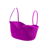 Neon Pink Tankini Crop Top