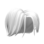 Neutral White Wolf cut Hairstyle