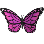 Nose Butterfly: Pink