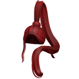 Oatins' High Popstar Ponytail in Red