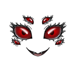 Octavia, The Ivory Spider Girl - Face