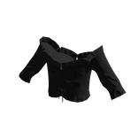 Off Shoulder Blouse - Black 