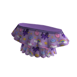 Off The Shoulder Ruffle Crop - Unicorn