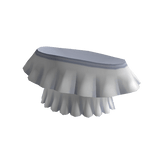 Off The Shoulder Ruffle Crop - White