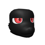 Old Black Animal Head