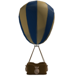 Old Timey Hot Air Balloon