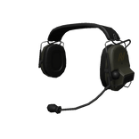 Olive Combat Headset