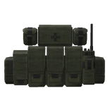 Olive Infantry Pouches