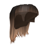 Ombre Blonde Side Shaved Mullet