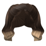 Ombré Fluffy Pigtails w/ Edges