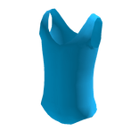 One Piece Full Body Swimsuit Blue