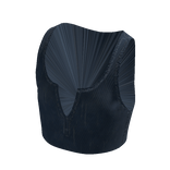 Open Cropped Tank Top - Denim