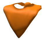 Orange Bandana Scarf