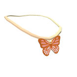 Orange Butterfly Necklace🦋