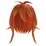 Orange Fluffy Protagonist Hair