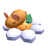 Orange Rat on a Flower Hat!