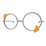 Orange Slice Glasses