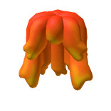 Orange Slime Hair