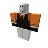 Orange Suit w/ Black Vest [+]