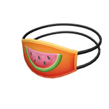 Orange Watermelon Face Mask