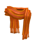 Orange Winter Scarf