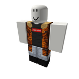 OrangeSparkleTime Jeans w Fur Jacket