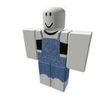 *ORIGINAL* Jean Overalls, Black Crop, & White Vans