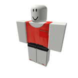 Outrageous - Red Crop Tank with Black Waist Shorts