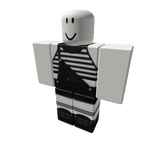 Overall one strap down w striped top