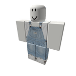 Overall White Top - 5 ROBUX (part 1)