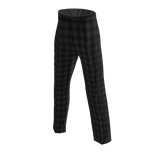 Oversized Black Flannel Pants
