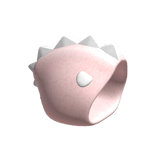 Oversized Dino Hood (Pink)