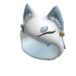 Oversized White Neko Hood