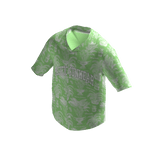 Pacsun Etoile Monogram Print Art Camp Shirt