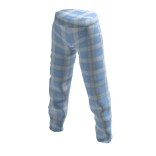 Pajama Baby Blue Plaid Pants