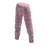 Pajama Pink Plaid Pants