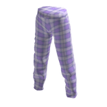 Pajama Purple Plaid Pants