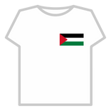Palestine flag corner